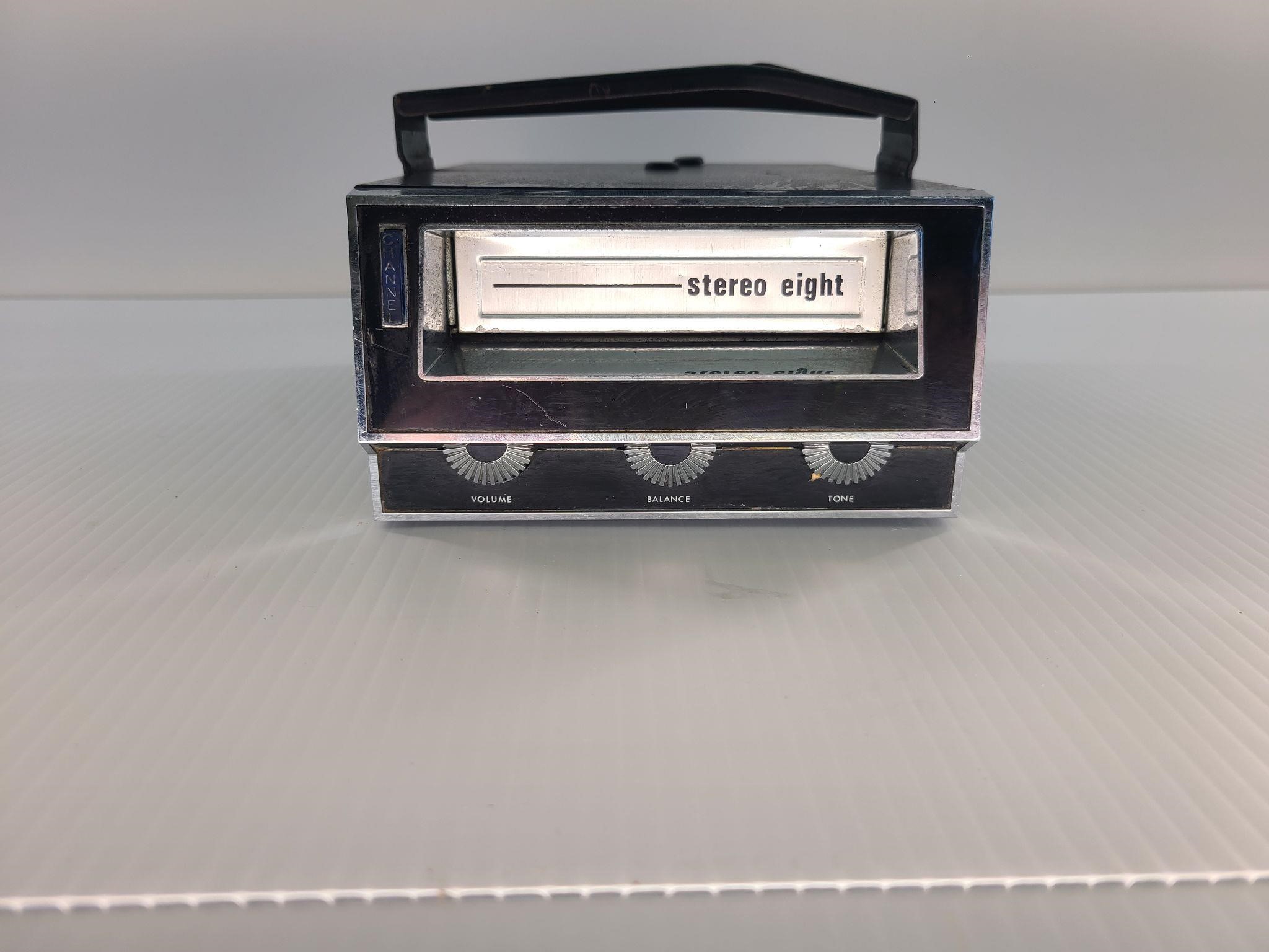 Car 8 track player