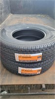 Pair Centra ST235/80R16 radial high speed