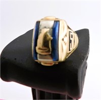 1951  10K Yellow Gold Class Ring