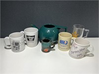 VTG Coffee Mugs & Coffee Pot