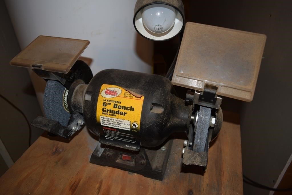 Collins Quality 6" Bench Grinder