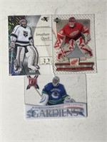 Lot of Goalie Clearcut Cards