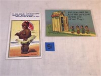 Vintage Black Americana Postcards