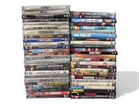 50 DVDs(25 sealed) movies Swat, Black Hawk Down