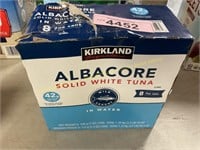 8-cans Albacore solid white tuna in water