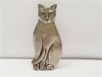 Cat Brooch 1985 Seagull Pewter Made Canada