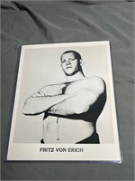 Vintage Fritz Von Erich 8x10 Promo Photo