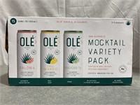 Olé Mocktail Variety Pack 15 Cans (BB 2025/09/26)