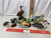 Lot of Duck Statues