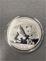 10 Yuan 1 oz. Silver Coin