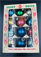 Vintage Shiny Bright Christmas Ornaments NOS