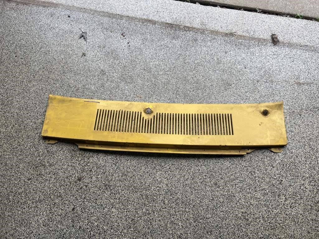 1969 1970 Ford Mustang cowl vent panel