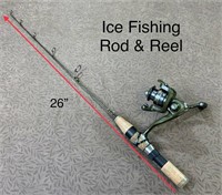 Ice Fishing Rod & Reel