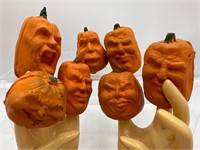 Vintage Halloween Todd masters foam finger pumpkin