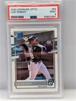 2020 Optic Rated RC RC Luis Robert 62 PSA 9