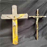 Pair of crucifixes