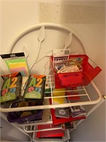 Closet full assorted crafting supplies- all
