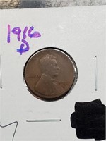 1916-D Wheat Penny