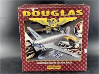 Die cast scale model of a DC3  in box