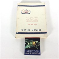Cesna Service Manual, Space Museum Book