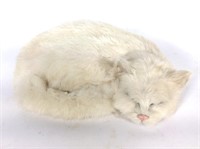 Real Fur Sleeping Cat