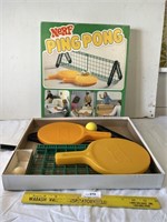 Vintage Nerf Ping Pong in Original Box