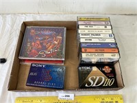Vintage Music Cds & Cassette Tape Lot