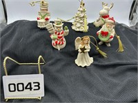 set of 6 Lynox Christmas Ornament
