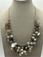 Park Lane Mother-of-Pearl Shell Bauble Necklace
