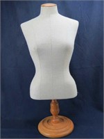 Mannequin Form on Wooden Stand