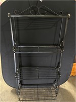 HEAVY METAL BAKERS RACK VINTAGE