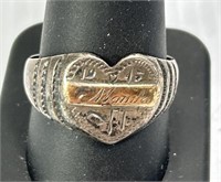 Manila 1945 Heart Ring