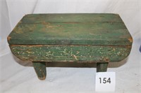 EARLY WOODEN STOOL