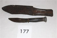 MARBLES KNIFE NOT CORRECT SHEATH (AS FOUND)