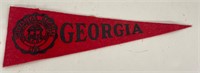 Vintage 1950’s Univ. Georgia Felt Pennant