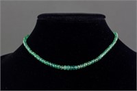 63.0ct Natural Emerald Necklace CRV $1207 CAD