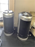 Pair of Bionaire air purifiers.