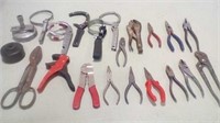 Oil wrenches and miscellaneous pliers