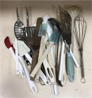 Lot of cooking utensils