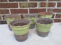 5 - 5.5" Flower Pots