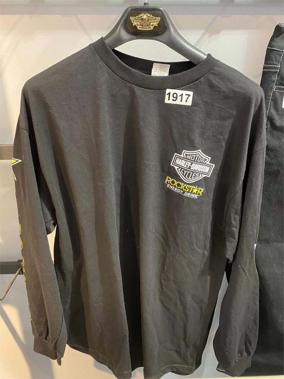 Harley-Davidson Grey Long Sleeve T Shirt