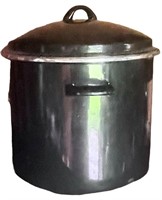 Black Enamelware Stockpot