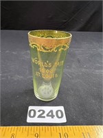 1904 World's Fair Decorated Glass