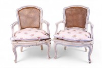 Child's French Bergere Chairs (2)