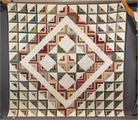 Contemporary Log Cabin Quilt