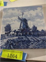 6" Delft Tile