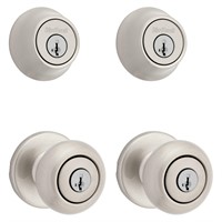 $60  Kwikset Security Cove Satin Nickel Smartkey.