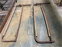 Two cattle stanchions measuring 19 x 1.5 x 46 in