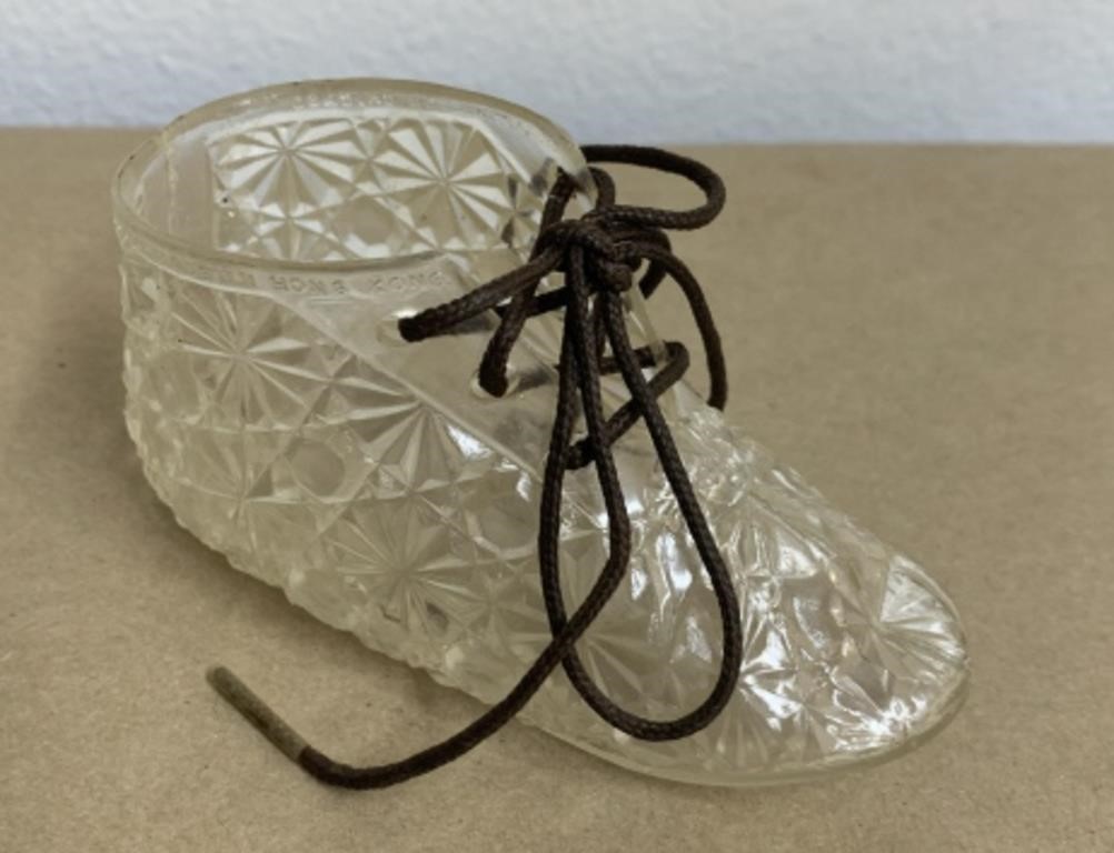 Vintage Baby plastic Shoe Bootie