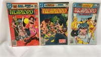 DC Comics The Warlord Issue 37, 38, & 44